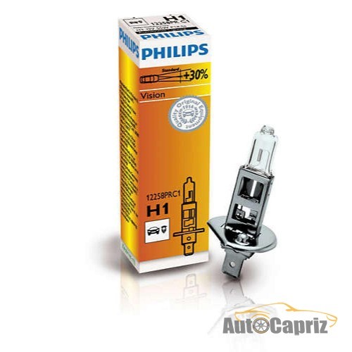 Галогенные лампы Лампа галогенная Philips H1 Vision 4300K 1шт/картон 12258PRC1