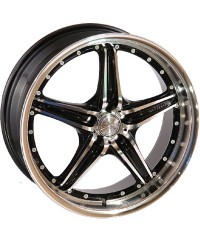 League LG 208 FMBK R17 W7 PCD4x108 ET40 DIA73.1