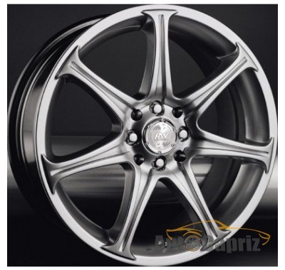 Диски RS Tuning H-134 BKFP R15 W6.5 PCD5x114.3 ET45 DIA67.1