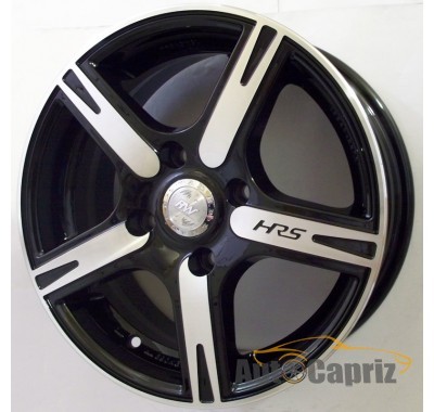 Диски RS Tuning H-372 BKFP R15 W6.5 PCD5x100 ET40 DIA73.1