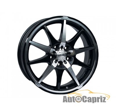 Диски RS Tuning H-410 BKFP R17 W7 PCD5x112 ET40 DIA73.1