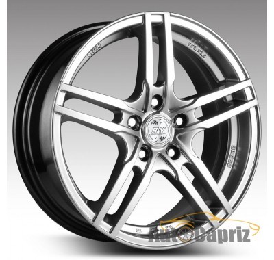 Диски RS Tuning H-534 BKFP R15 W6.5 PCD4x100 ET40 DIA67.1