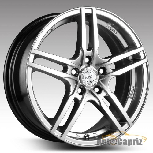 Диски RS Tuning H-534 BKFP R15 W6.5 PCD4x100 ET40 DIA67.1