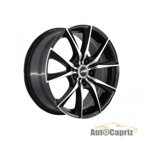 Диски RS Tuning H-712 BKFP R15 W6.5 PCD4x100 ET45 DIA67.1