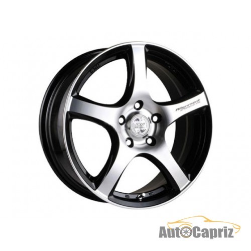 Диски RS Tuning H-531 BKFP R16 W7 PCD5x100 ET40 DIA67.1