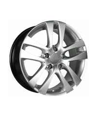 Replica Audi JT-1265 Silver R17 W7 PCD5x112 ET40 DIA66.6