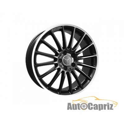 Диски Replica Mercedes MR724 MBL R19 W8 PCD5x112 ET45 DIA66.6