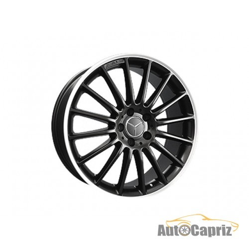 Диски Replica Mercedes MR724 MBL R19 W8 PCD5x112 ET45 DIA66.6