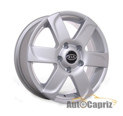 Диски Replica Kia YQR-032 Silver R15 W5.5 PCD4x100 ET45 DIA54.1