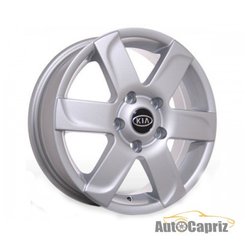 Диски Replica Kia YQR-032 Silver R15 W5.5 PCD4x100 ET45 DIA54.1