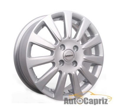 Диски Replica Nissan ATR-1002 Silver R15 W5.5 PCD4x100 ET50 DIA60.1