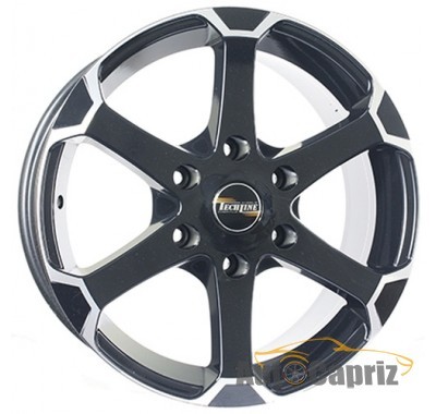 Диски TechLine 702 BD R17 W7.5 PCD6x139.7 ET38 DIA67.1