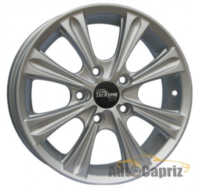Диски TechLine TL 526 S R15 W5.5 PCD4x100 ET45 DIA60.1
