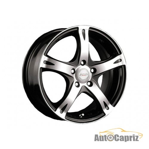 Диски RS Tuning H-366 BKFP R15 W6.5 PCD5x112 ET40 DIA66.6