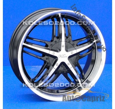 Диски Aleks 5311 BF R22 W9.5 PCD5x114.3 ET18 DIA83