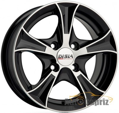 Диски Disla 506 black W6.5 R15 PCD5x112 ET35 DIA57.1