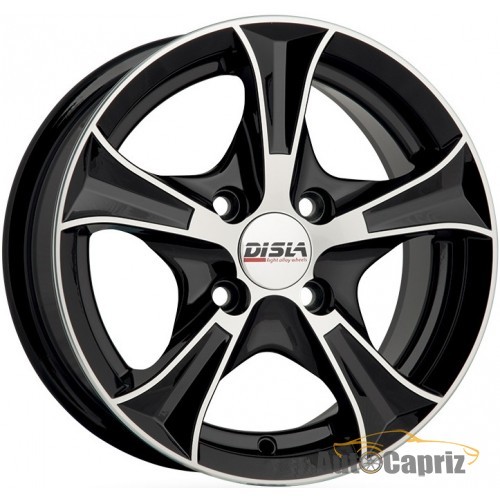 Диски Disla 506 black W6.5 R15 PCD5x112 ET35 DIA57.1