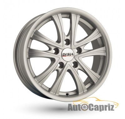 Диски Disla 508 silver W6.5 R15 PCD5x114.3 ET35 DIA67.1