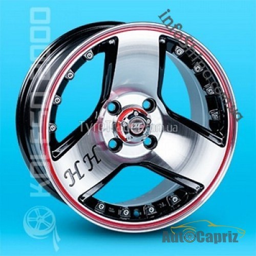 Диски JT R062ZR RLBPM R14 W6.5 PCD4x100 ET19 DIA67.1