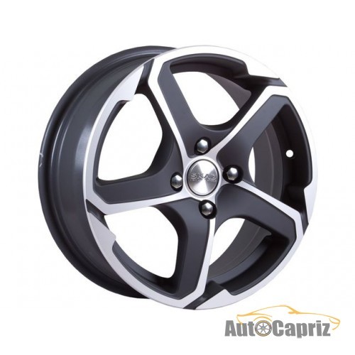 Диски Скад Аллигатор алмаз матовый R15 W6 PCD4x100 ET48 DIA54.1