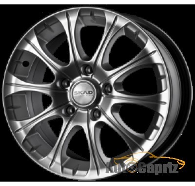 Диски Скад Ганимед гальвано R14 W5.5 PCD5x100 ET35 DIA67.1