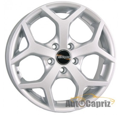 Диски TechLine TL632 S R16 W6.5 PCD5x114.3 ET52.5 DIA67.1