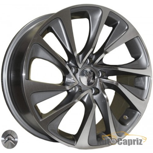 Диски TRW Z1011 DGMF R17 W7.5 PCD4x108 ET25 DIA65.1
