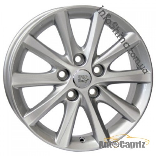 Диски WSP Italy Toyota W1769 Vicenza S R16 W6.5 PCD5x114.3 ET45 DIA60.1