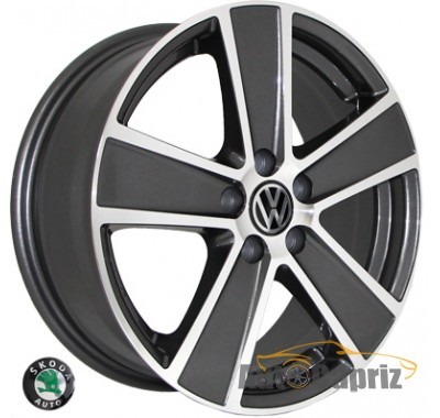 Диски ZW 7389 MK P R16 W6.5 PCD5x100 ET45 DIA57.1