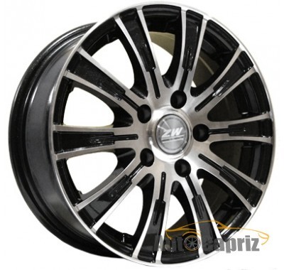 Диски ZW 9123 BE-P R15 W6 PCD4x100 ET38 DIA67.1