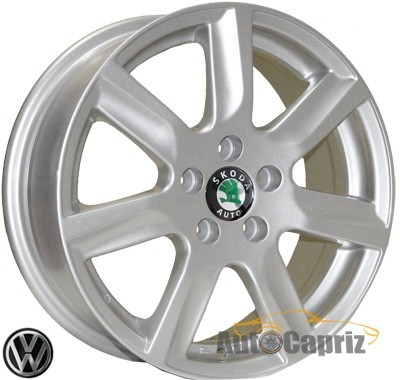 Диски ZW 7314 SIL R15 W6 PCD5x100 ET40 DIA57.1