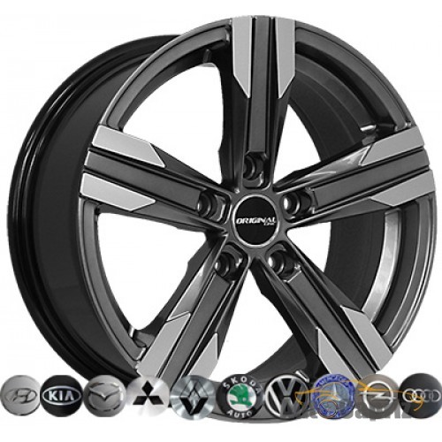 Диски ZY 657 HB P R16 W7 PCD5x114.3 ET40 DIA67.1