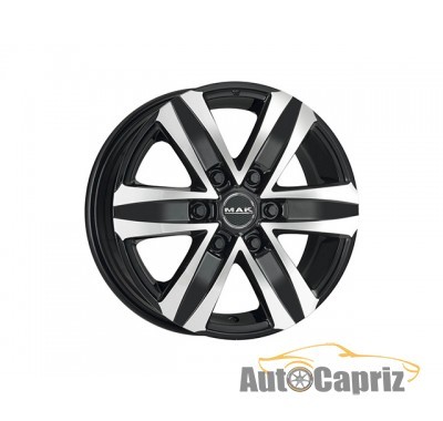 Диски Mak Stone 6 W Black Mirror R17 W7.5 PCD6x139.7 ET30 DIA112