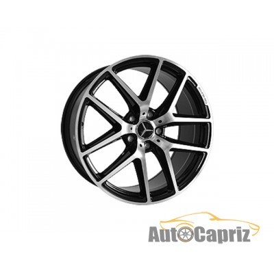 Диски Replica Mercedes MR895 BKF R21 W10 PCD5x130 ET50 DIA84.1