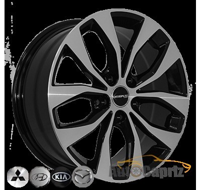Диски ZY 461 EP R14 W6 PCD5x100 ET43 DIA57.1