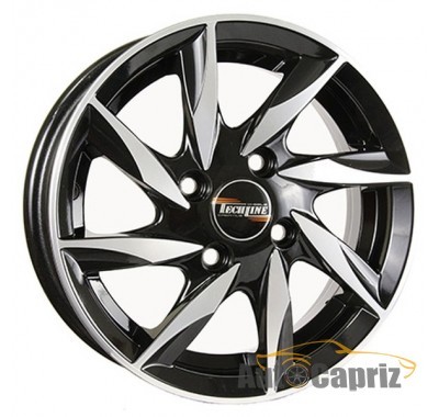 Диски TechLine 418 BD R14 W5.5 PCD4x100 ET35 DIA67.1