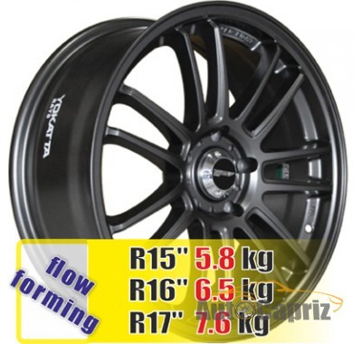 Диски Yokatta-Rays YA 1006 EM/M R17 W7 PCD5x114.3 ET38 DIA73.1