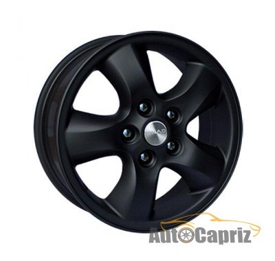 Диски Скад Санта-Фе черный матовый R16 W6.5 PCD5x114.3 ET46 DIA67.1