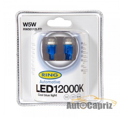 LED-габариты Габариты LED RING W5W 12000К Cool Blue RW50112LED (2485) б2