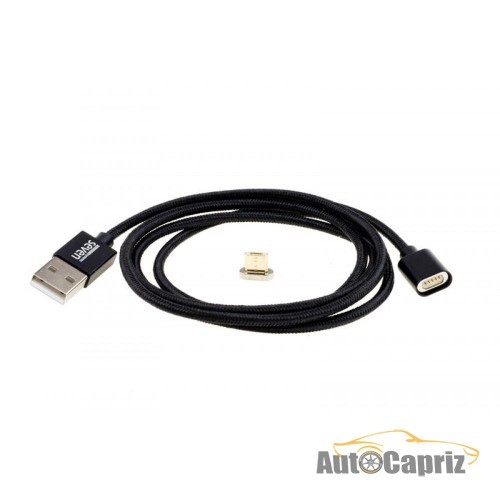 Зарядные устройства Магнитный кабель SEVEN Systems MC2 Micro-USB, black