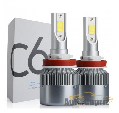 LED- лампы Лампы светодиодные C6 H11 12-24V COB (2шт)