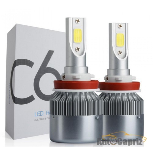 LED- лампы Лампы светодиодные C6 H11 12-24V COB (2шт)