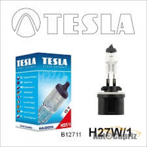 Галогенные лампы Лампа галогенная Tesla H27W/1 (PG13) 12V, 27W B12711