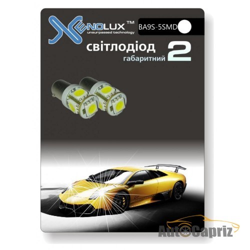 LED-габариты Габарит Xenolux BA9S-5 SMD (2шт) белый